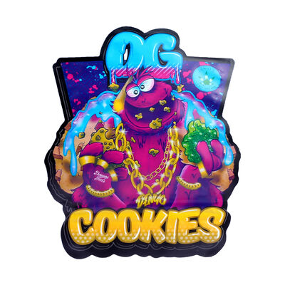 quality Zhihe Nuevo producto en stock Impresión digital Bolsa a prueba de olor Holográfico Bolsa de Mylar Bolsa 3.5 Mylar Embalaje Bolsas de cubo factory