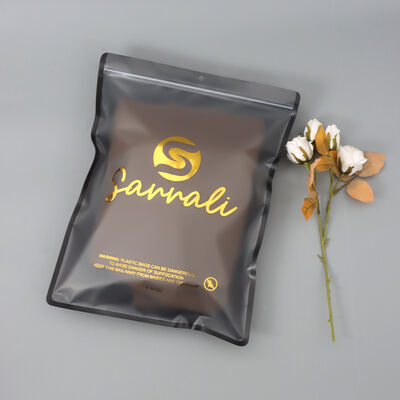 Zhihe Recyclable Matte Zipper Bags for Clothing Shoes & Socks Packaging-Customizable PE Material with Hot Stamping